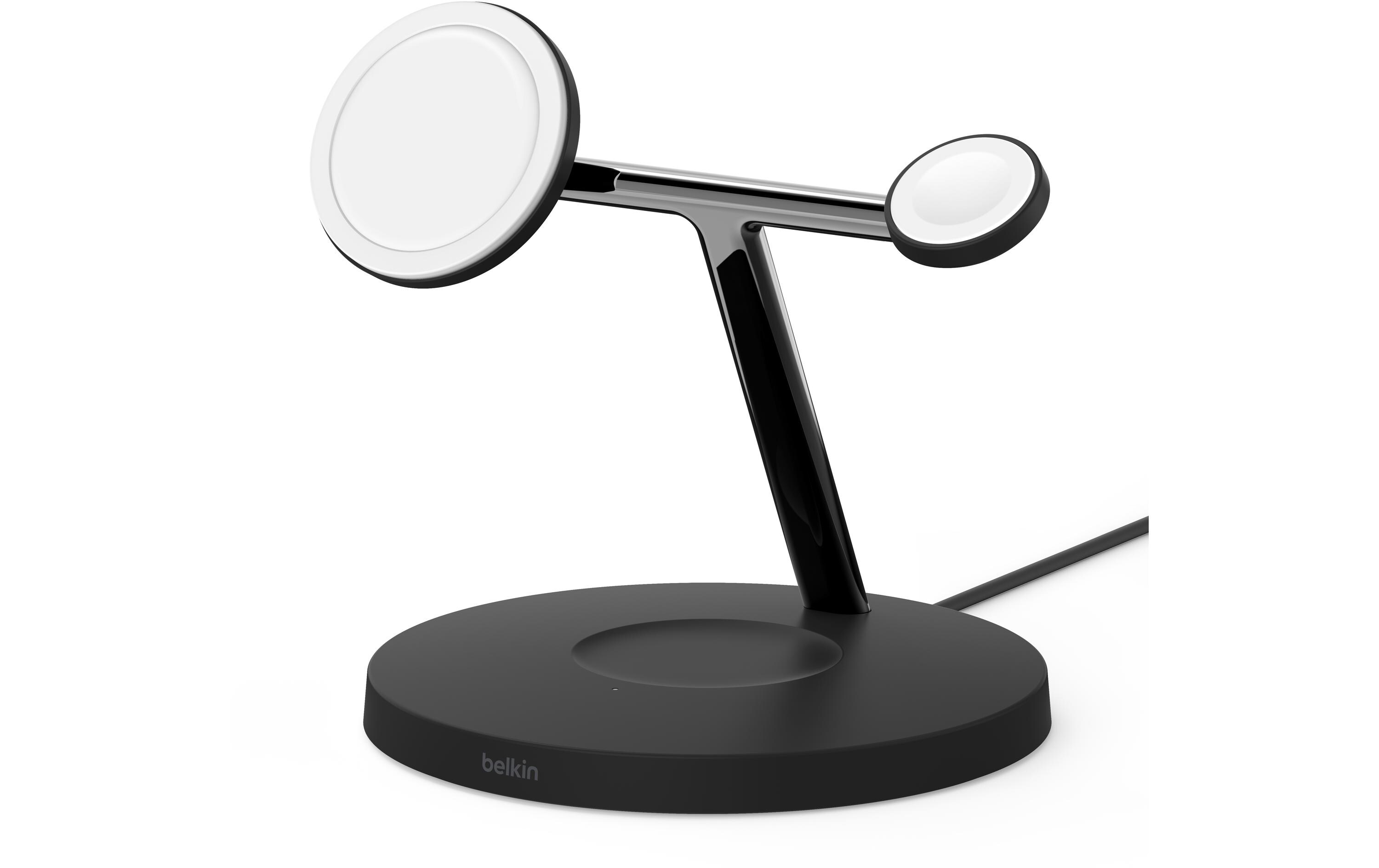 Wireless Charger Boost Charge Pro 3-in-1 15W Schwarz<br>MagSafe 3-in-1 Wireless-Ladegerät mit schneller Ladefunktion