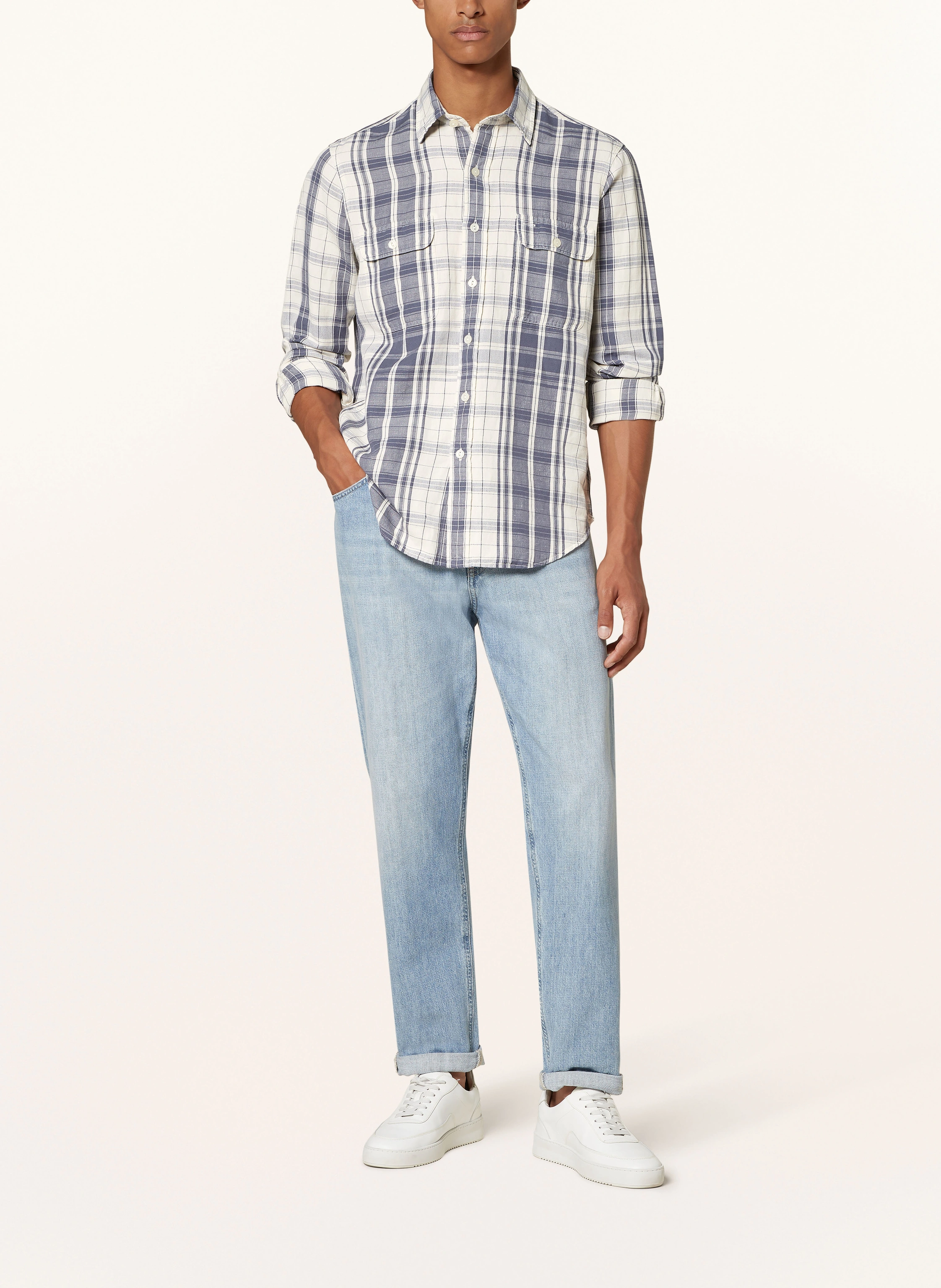 POLO RALPH LAUREN Hemd Classic Fit mit Leinen