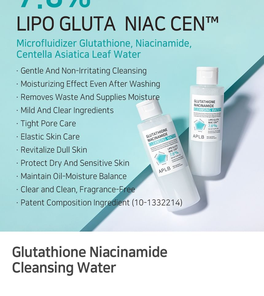 APLB - Glutathion Niacinamide Reinigingswater