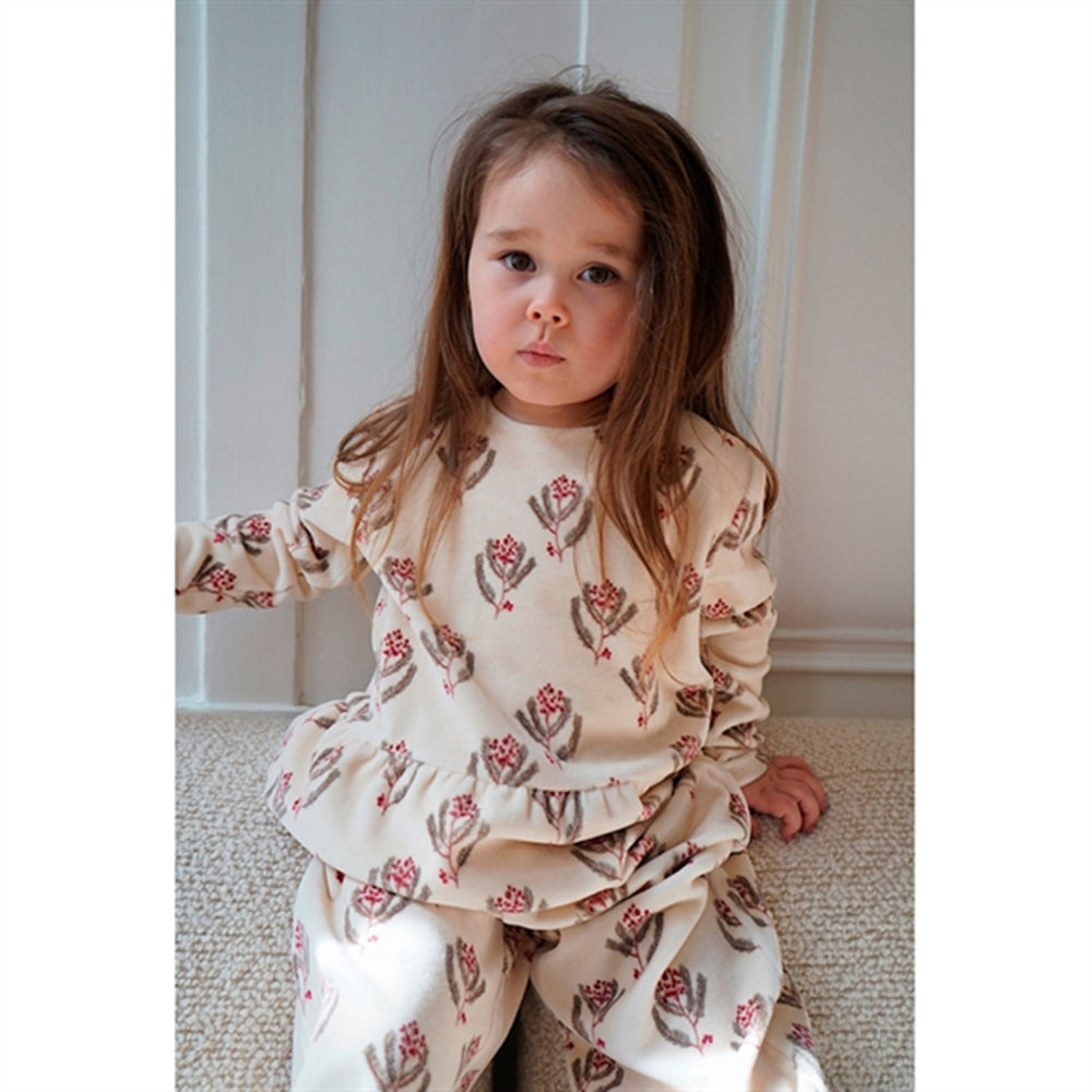 Christmas Vintage Flower Jolly Bluse - Konges Sløjd