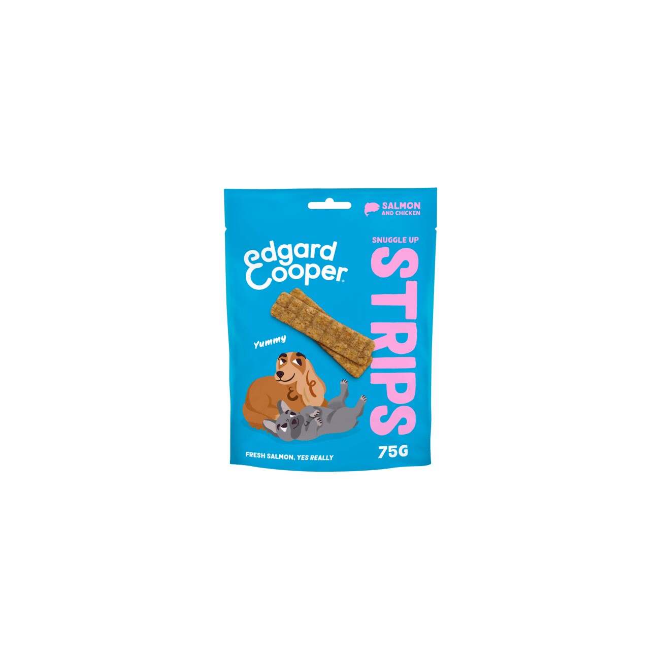Edgard & Cooper Strips Lachs und Huhn 75 g