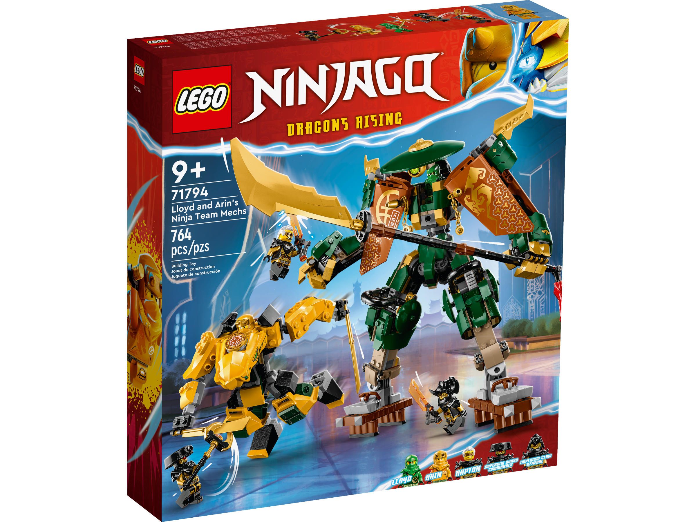 Equipe de Robôs Ninjas de Lloyd e Arin 71794