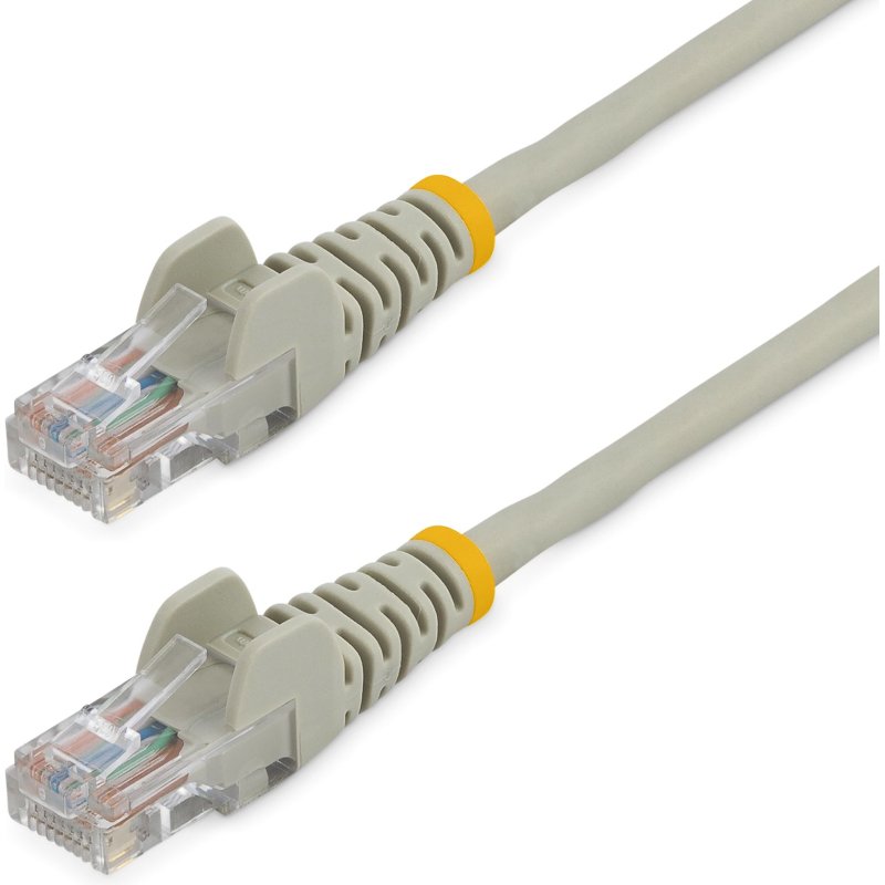 StarTech.com Câble réseau Cat5e sans crochet de 7 m - Gris