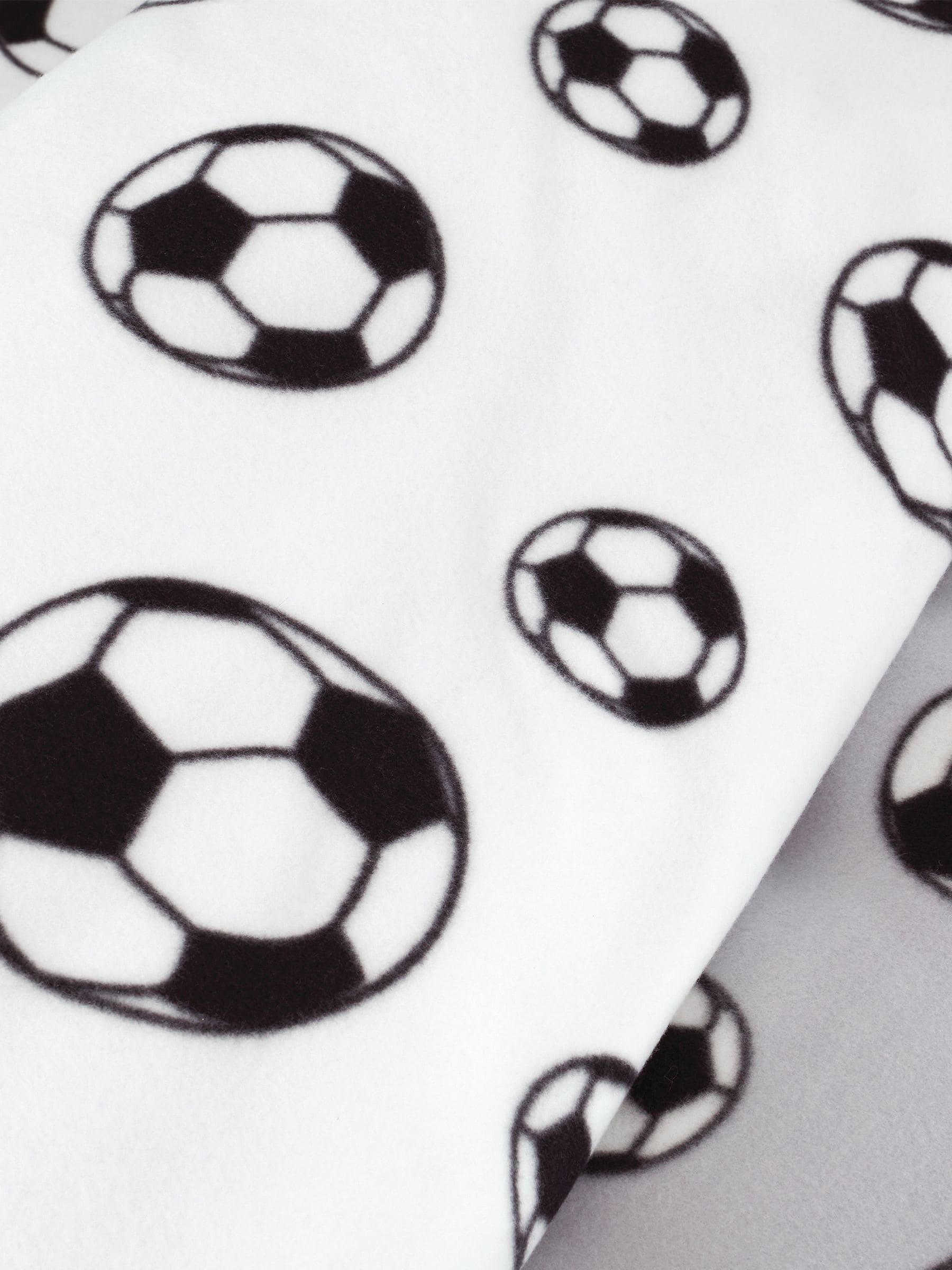 Catherine Lansfield omkeerbare dekbedovertrekset van fleece met voetbal