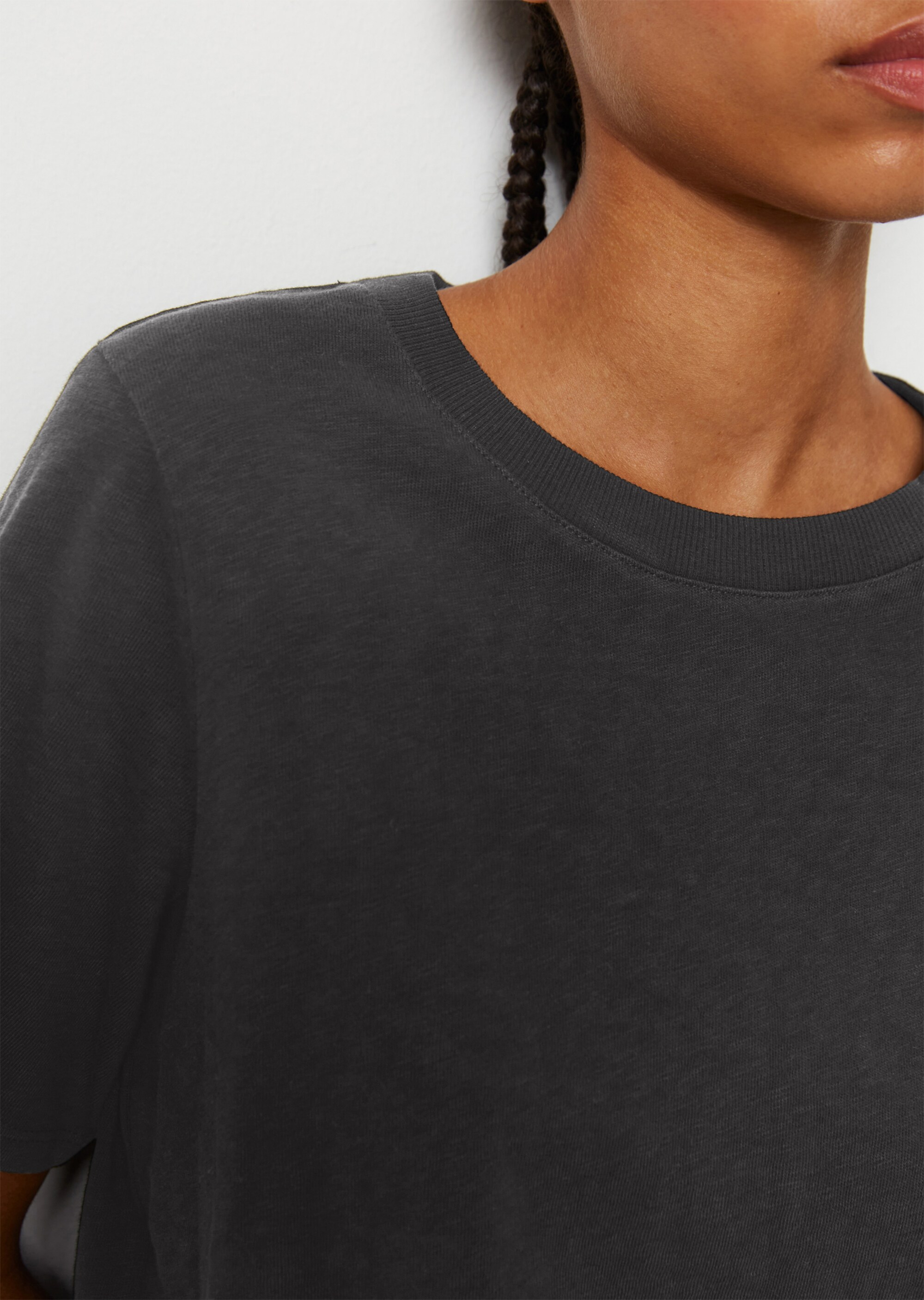 Slub-Jersey-T-Shirt aus softer Bio-Baumwolle
