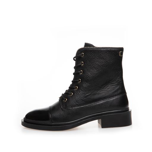 Copenhagen Shoes Fashion And Walking Støvler, Black Patent, 38