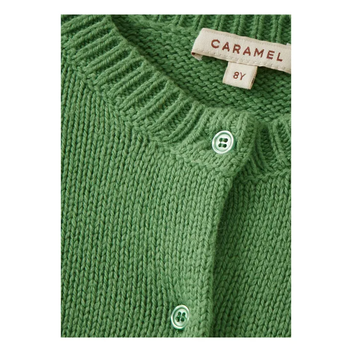 Caramel Cardigan Rosa | Vert