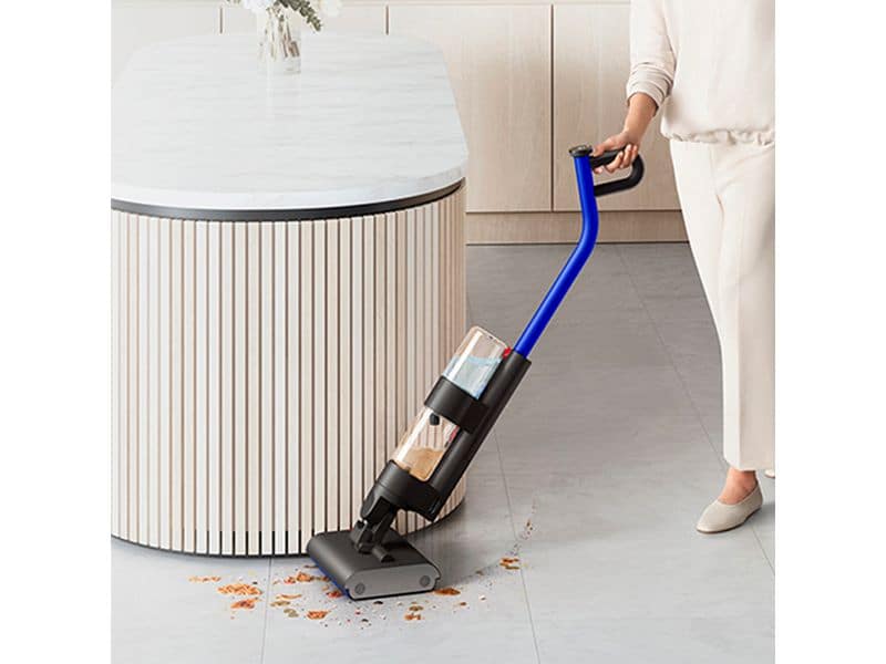 Dyson Akku-Stielsauger Wash G1 Blau Wischsauger für die Reinigung von Hartböden