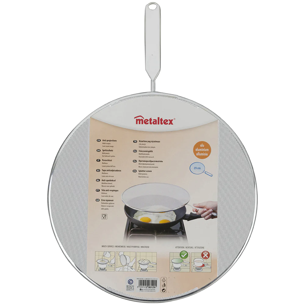 Couvercle anti - projection 29cm Metaltex