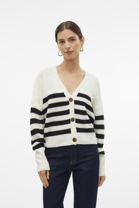 Vero Moda ecru dames vest