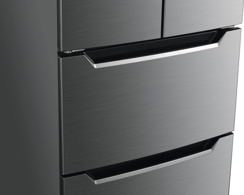 French Door koelkast Wolkenstein FD351.4A++NFIX BxHxD 63,5 x 185,5 x 68,50 cm Koelgedeelte 191 l Vriesgedeelte 129 l