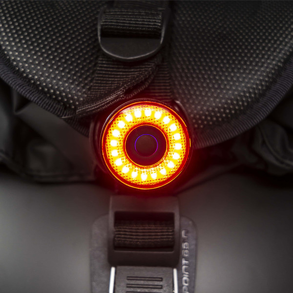 Point 65° N - Sac à dos Boblbee GTX Lelux 25L + feu de frein Toadeye Noir Mat