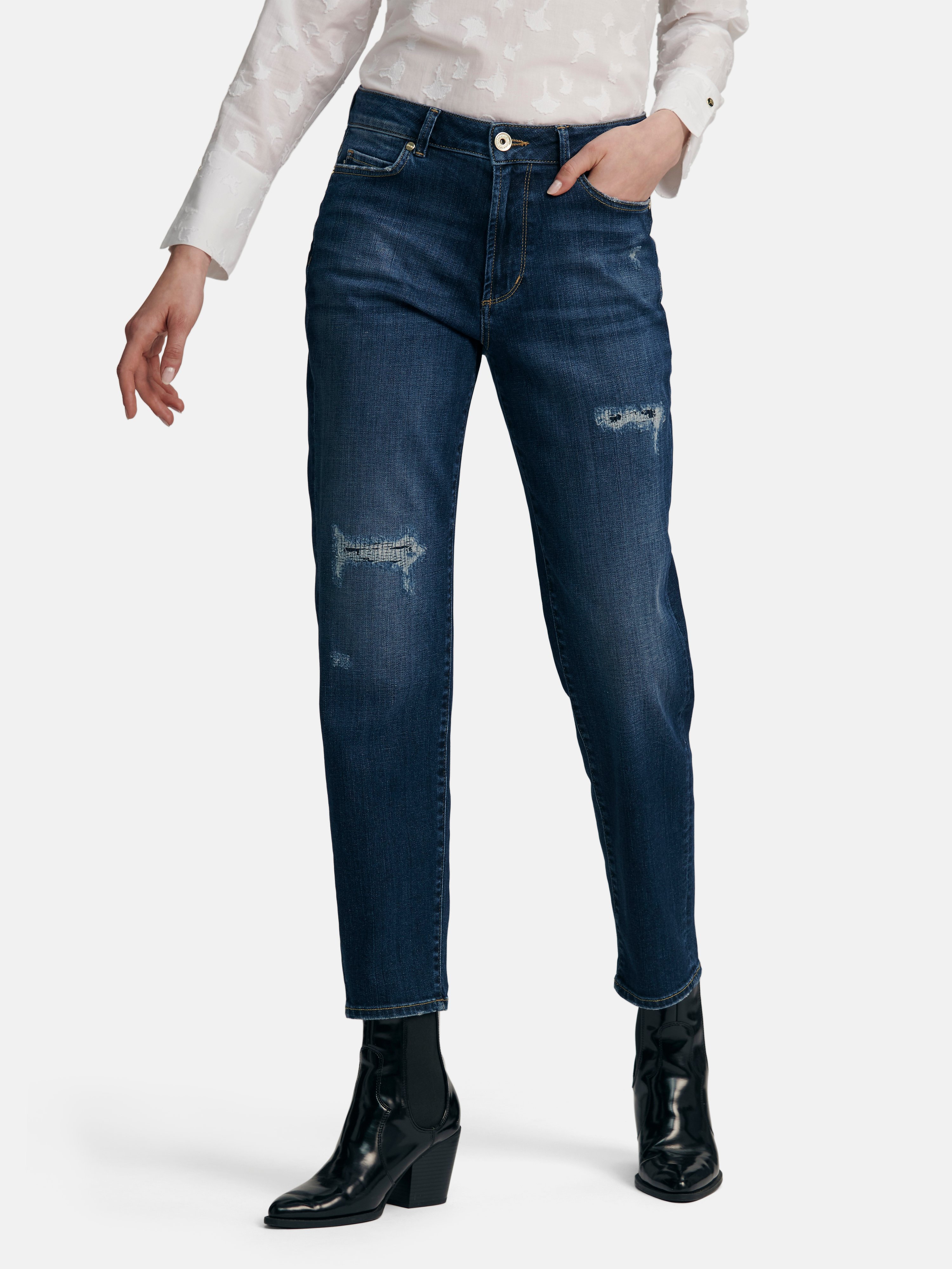 Knöchellange Jeans