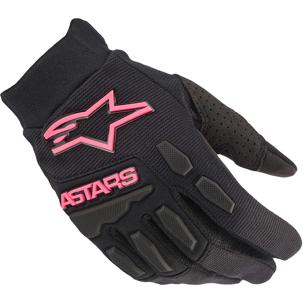Alpinestars - Gants Femme Stella Full Bore Noir / Rose fluo