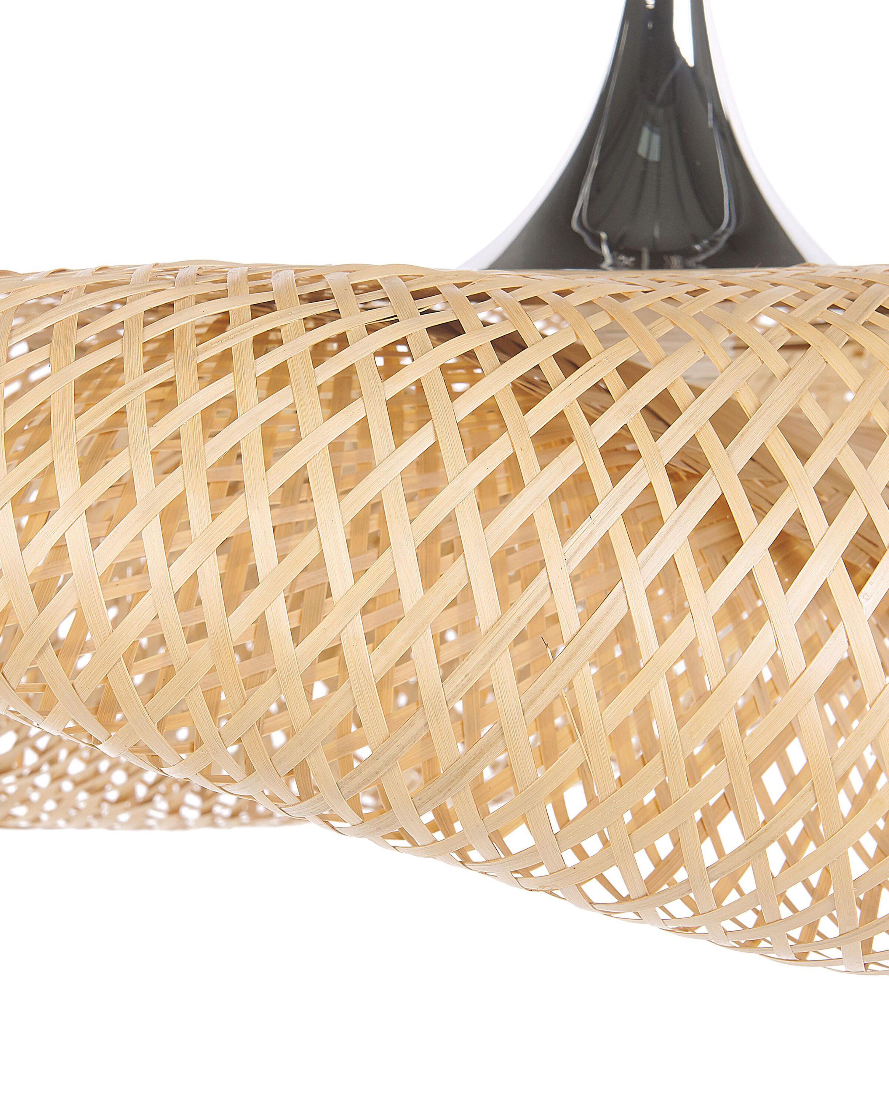 Hanglamp BOYNE Bamboehout Lichtbruin