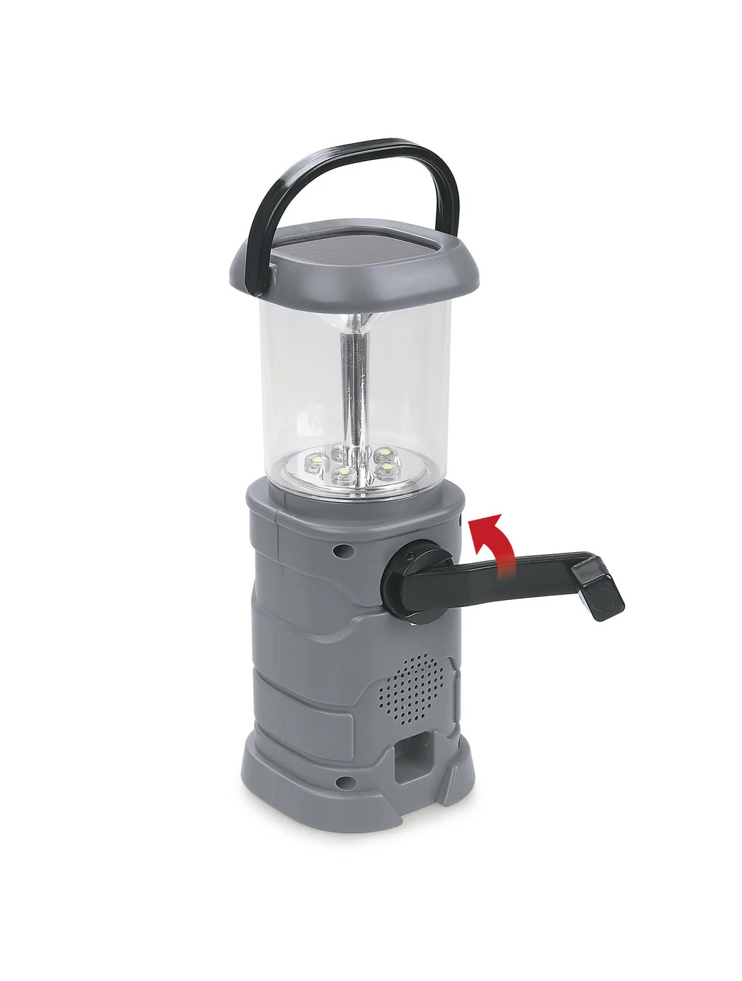Solar-Leuchte mit integriertem FM-Radio