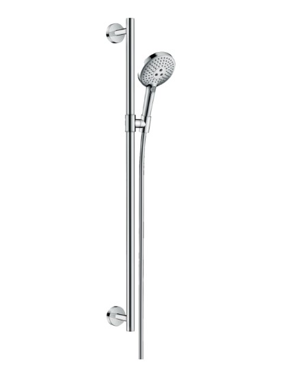 Hansgrohe Raindance Select S doucheset met glijstang 90cm waterbesparend chroom