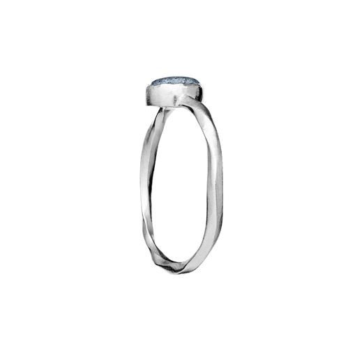 Maanesten Doris Ring, Silver/Labradorit, Str. 55