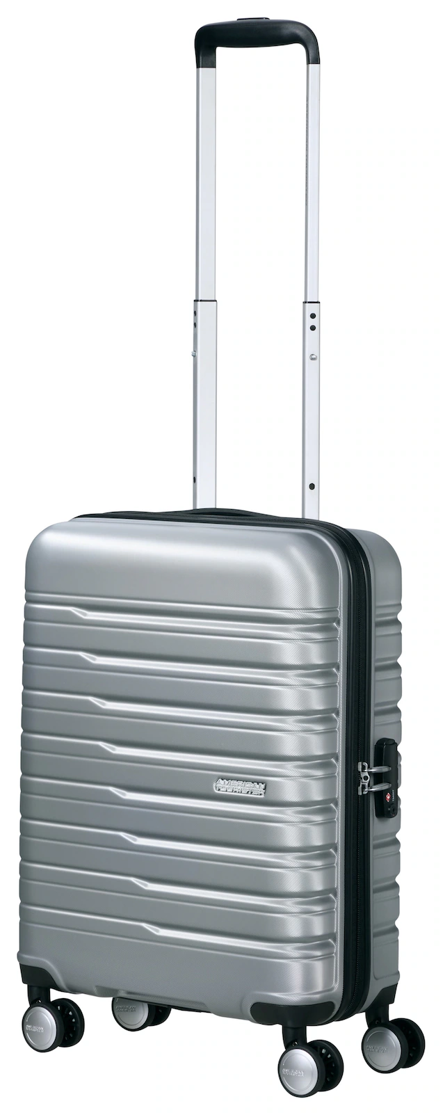 American Tourister® Hartschalen-Trolley »FLASHLINE 55« 34 l 4 Rollen Handgepäck-Koffer Reisegepäck Koffer TSA-Zahlenschloss
