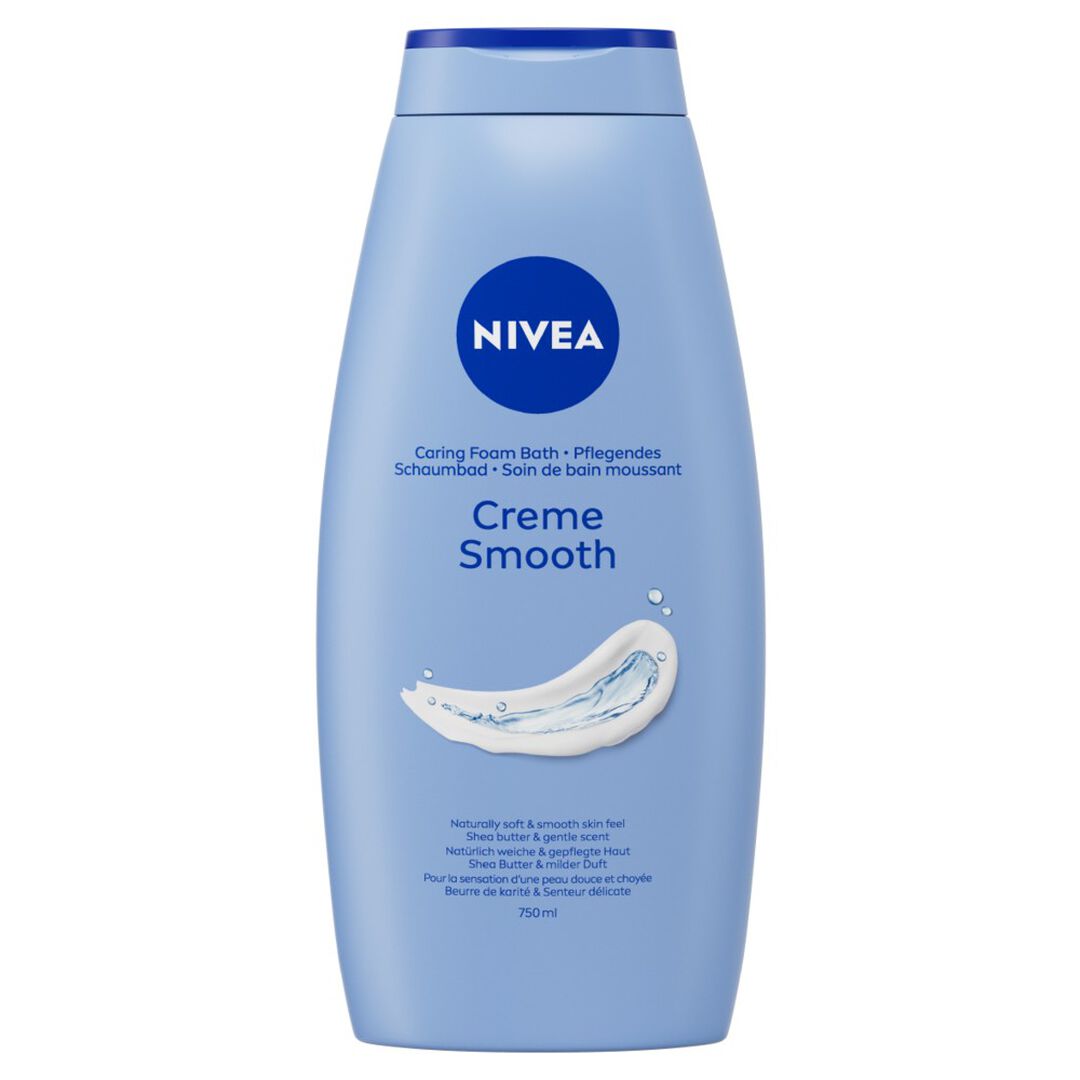 NIVEA  Creme de Banho Creme Smooth - 750ml