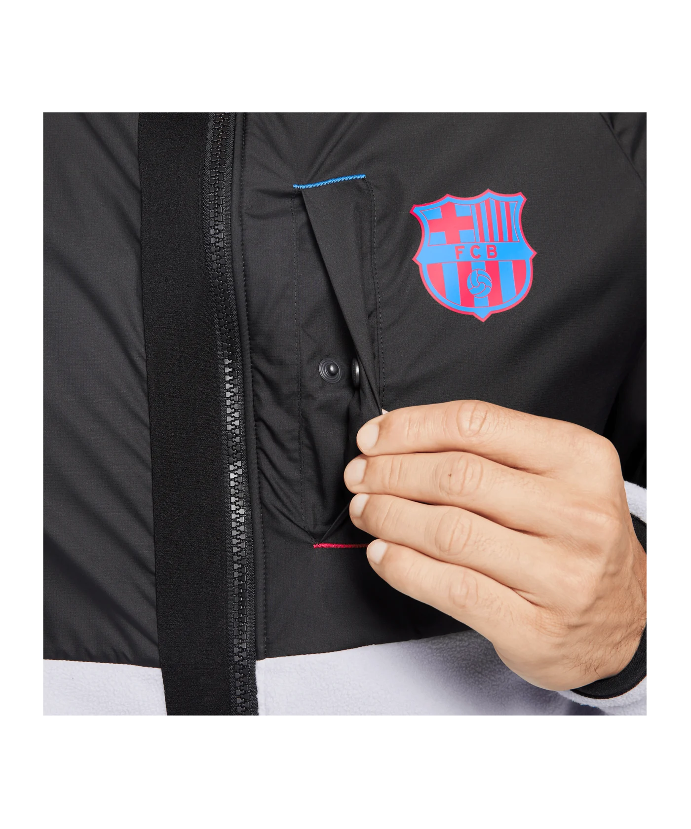 Nike FC Barcelona AWF Winterized Trainingsjacke Schwarz F010