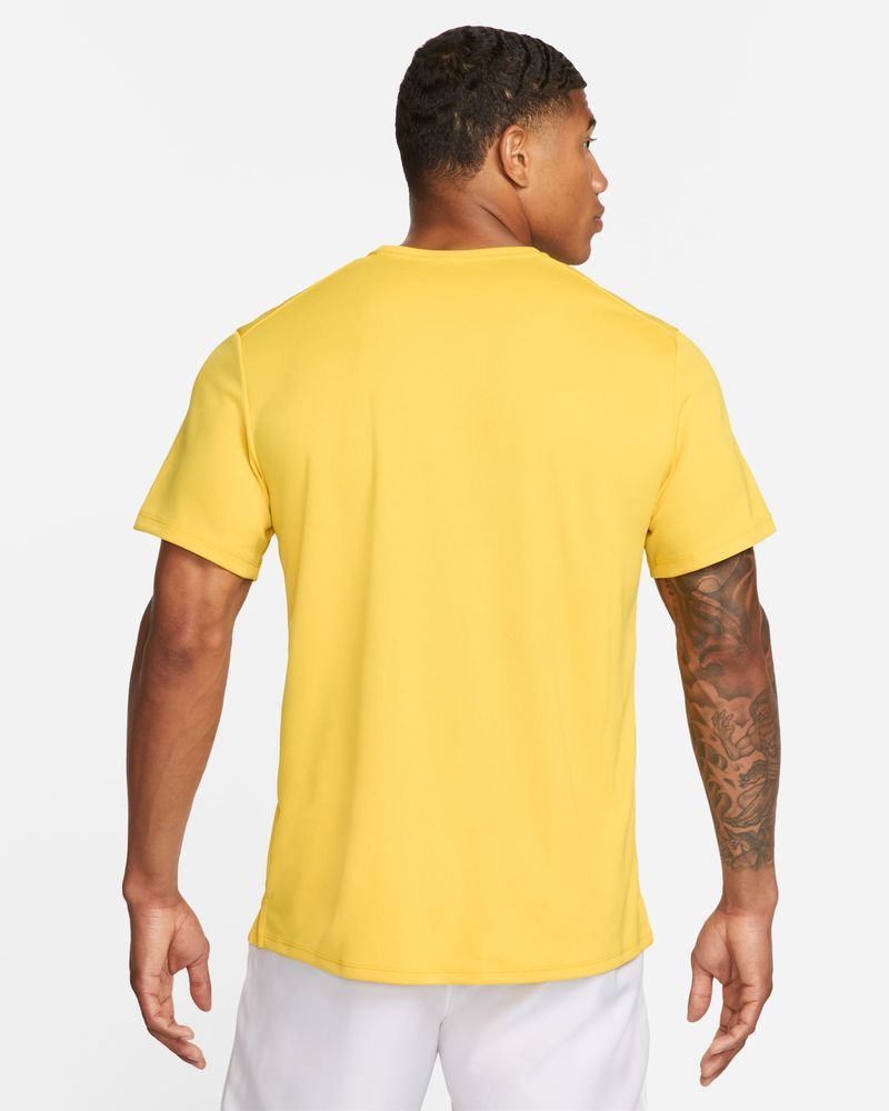T-shirt de running Nike Miler Jaune pour homme