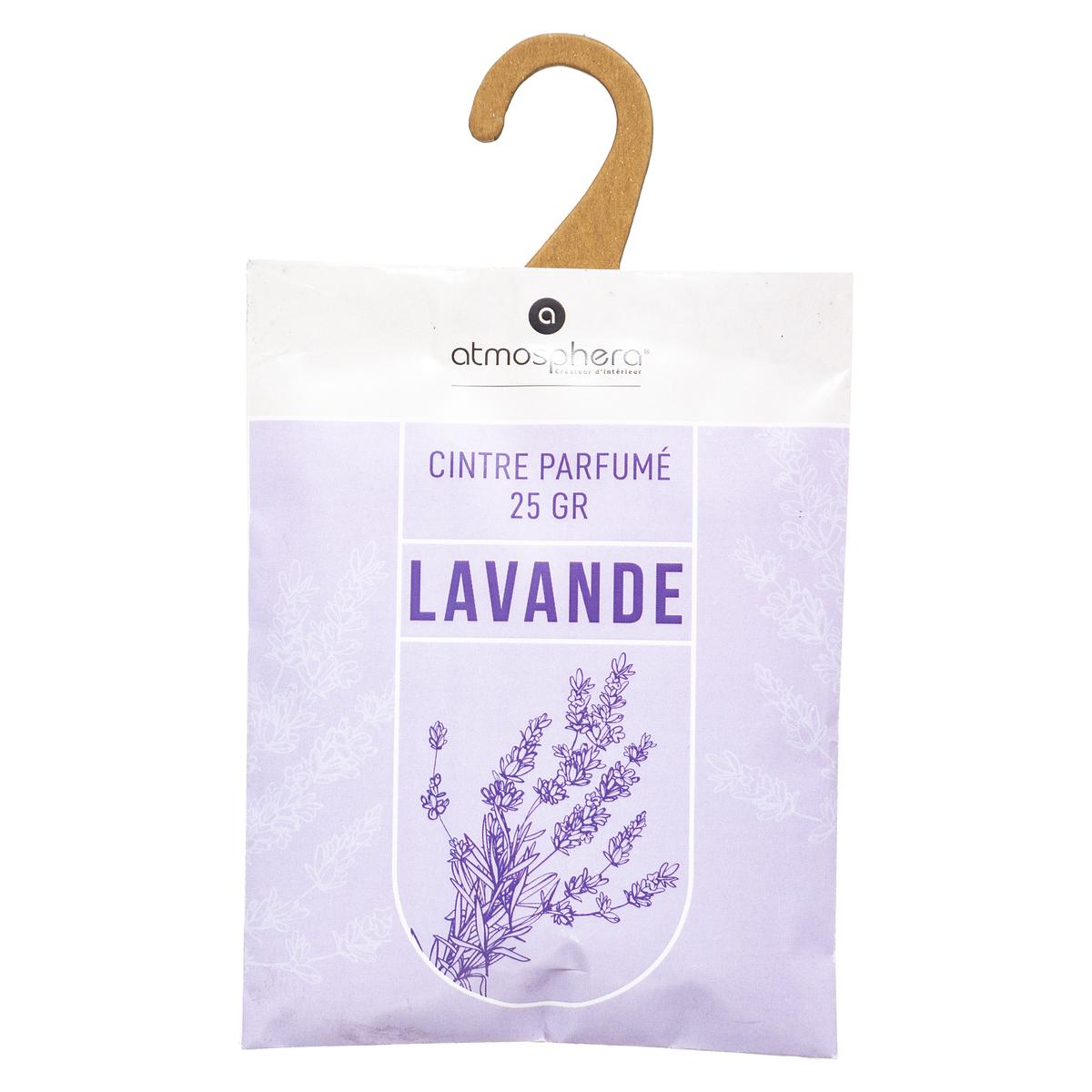 LOT DE 3 CINTRES PARFUMES LAVANDE 25G