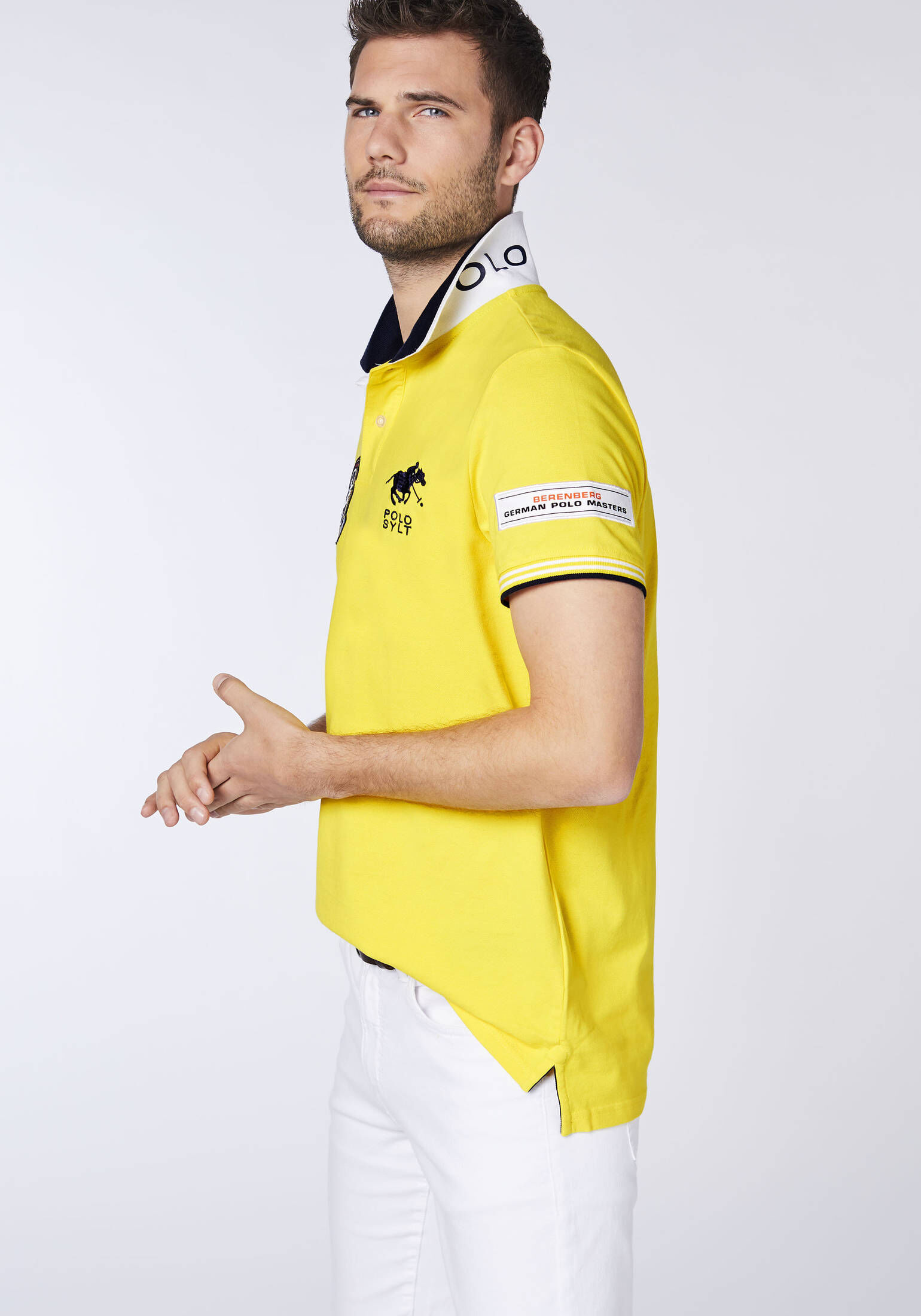 Polo Sylt| Poloshirt aus fein texturiertem Baumwollpiqué