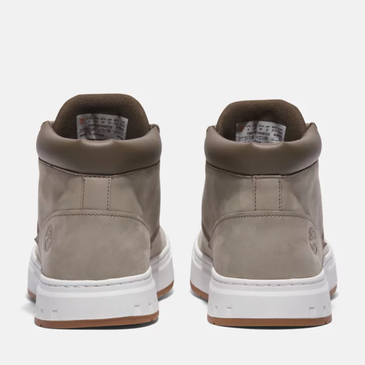 Chukka Maple Grove en cuir pour homme en gris clair