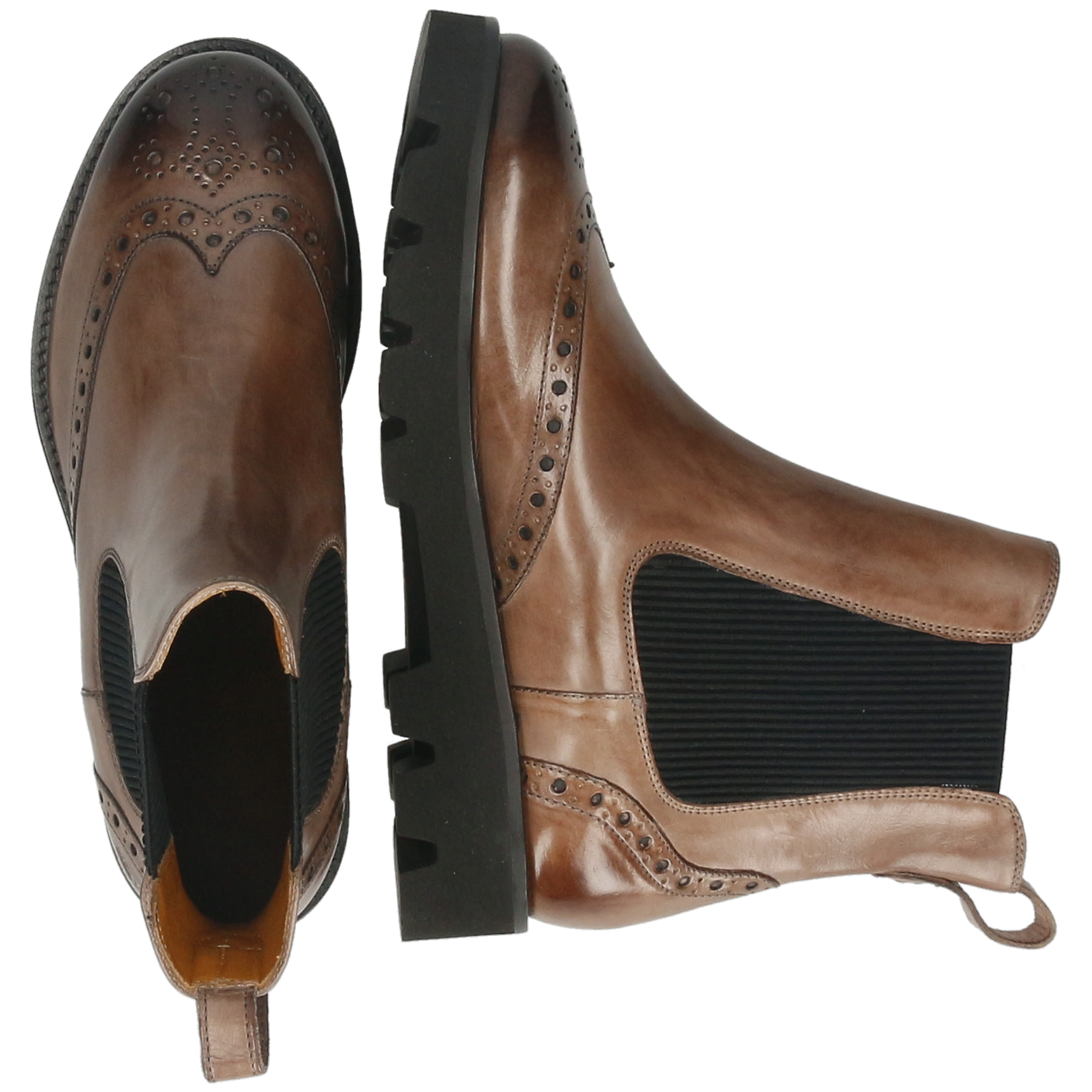 JADE 8 - Bottines à semelle plateforme | Gris