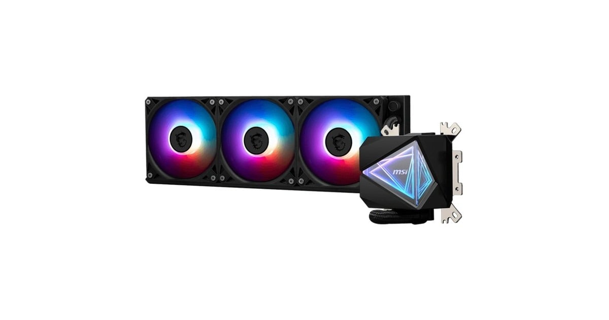 MSIMAG CoreLiquid I360 waterkoeling  (Zwart, 4-pin PWM fan-connector)