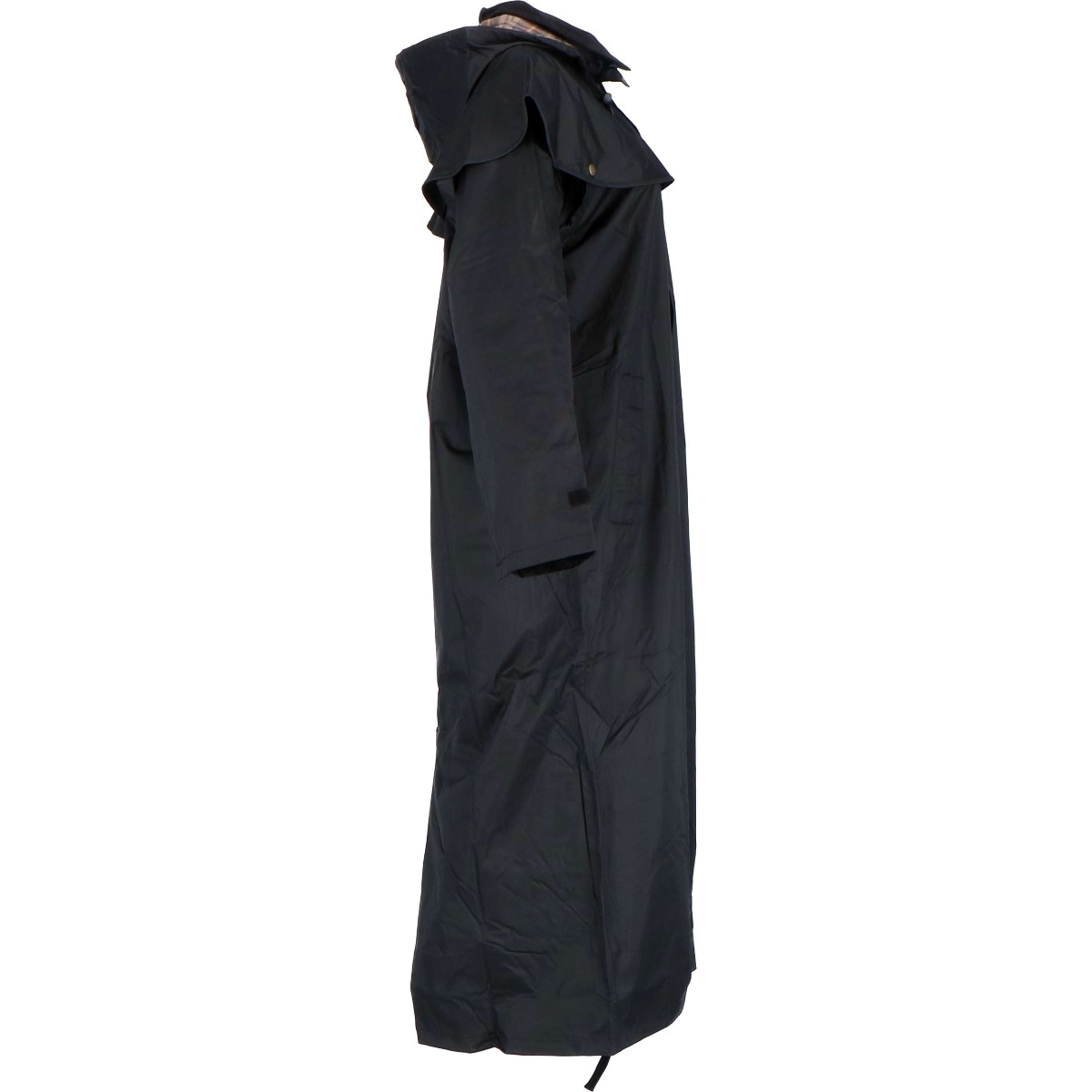 Scippis Black Roo Stockman Coat Zwart