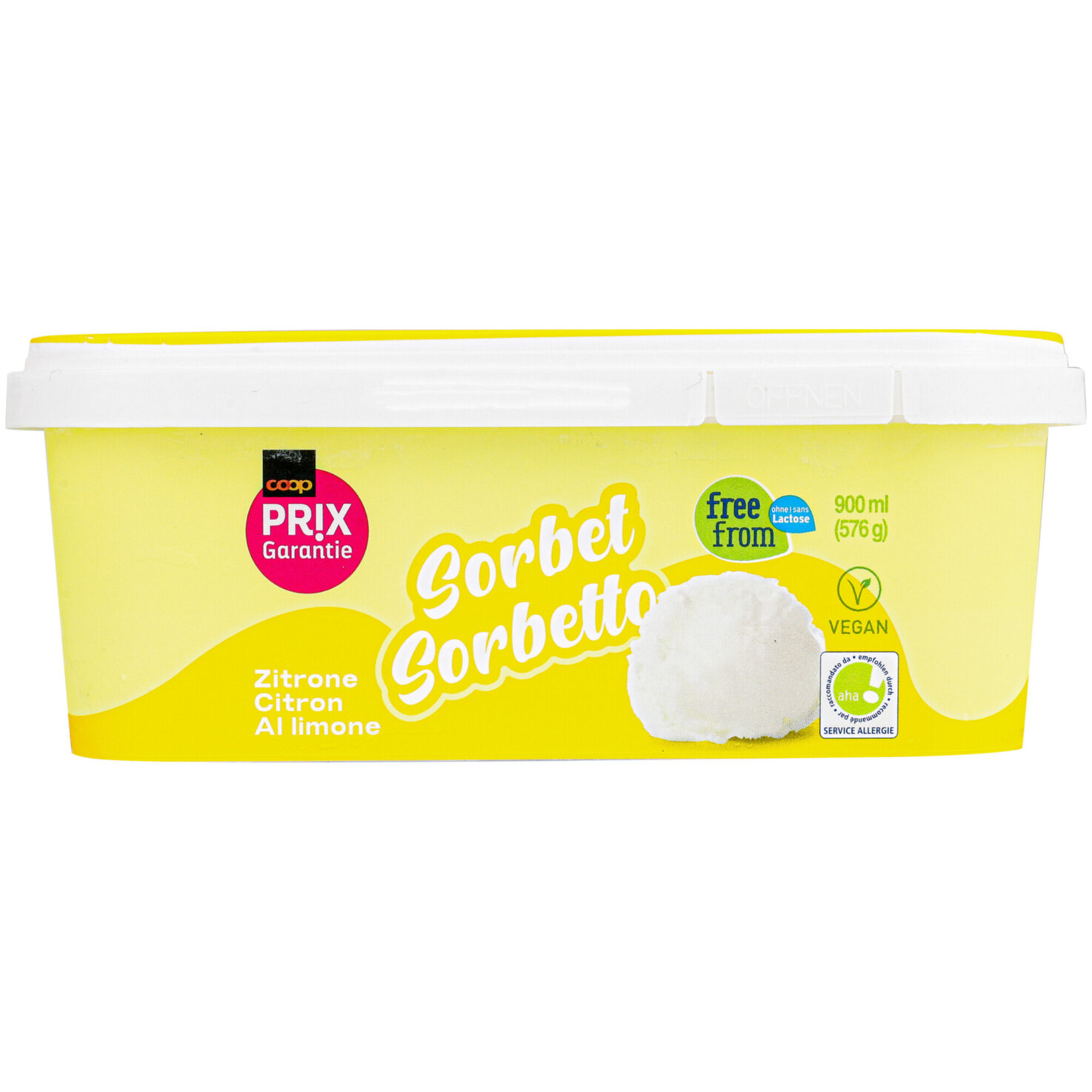 Prix Garantie Zitronensorbet Dose