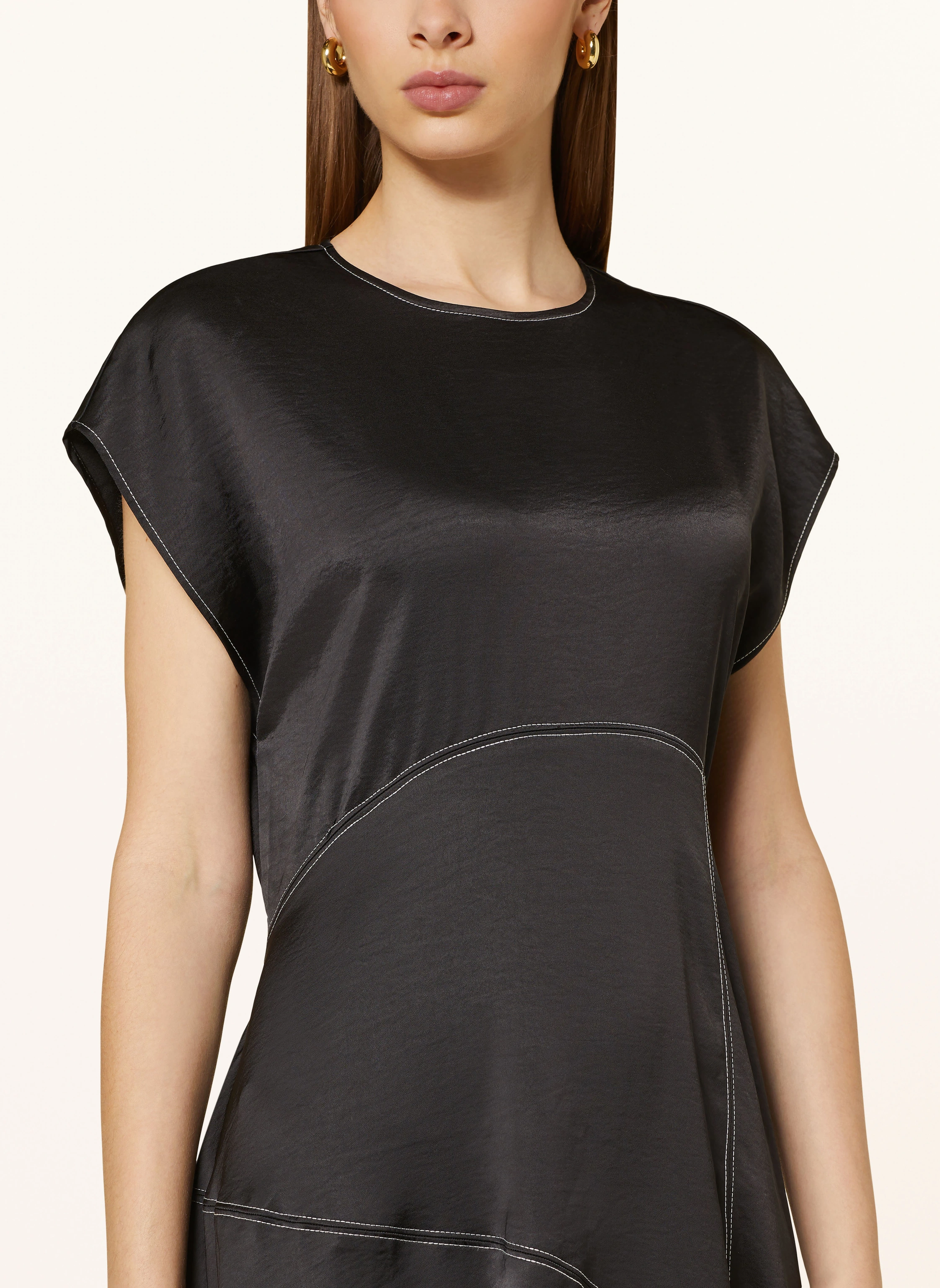 ALLSAINTS Satinkleid AGNES
