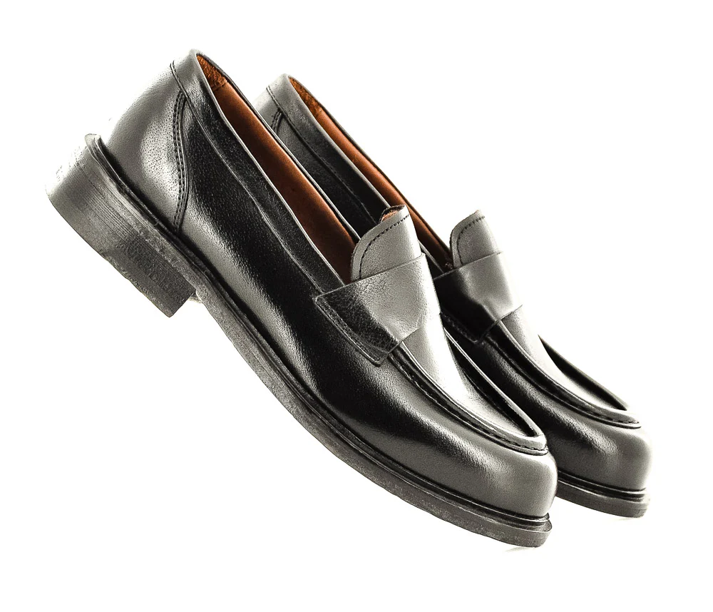 UPPER SHOES - MOC D504R NOIR