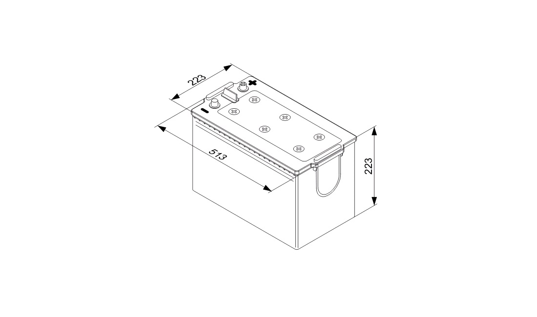 12V 180Ah