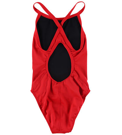 TYR Badeanzug - UV50+ - Solid Elite Diamondfit - Rot