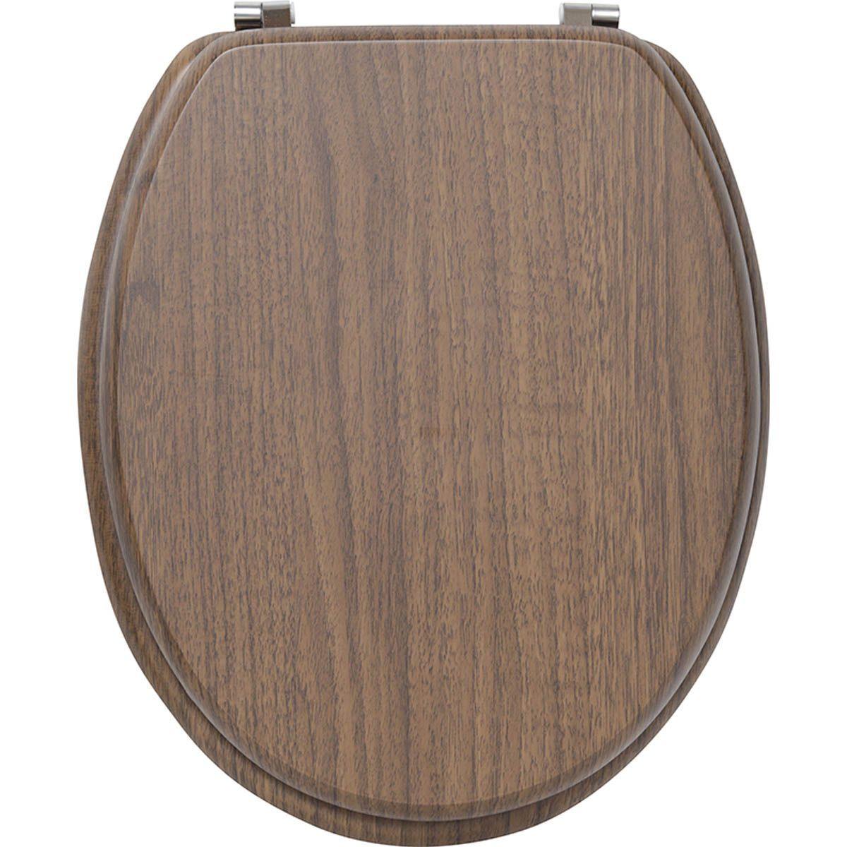 ABATTANT WC 18POUCES ATTACHES ACIER INOXYDABLE ACACIA
