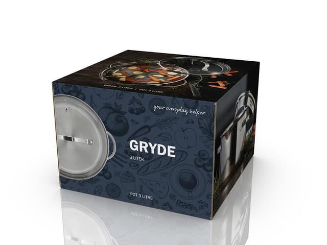 Funktion Gryde m/låg 3 liter