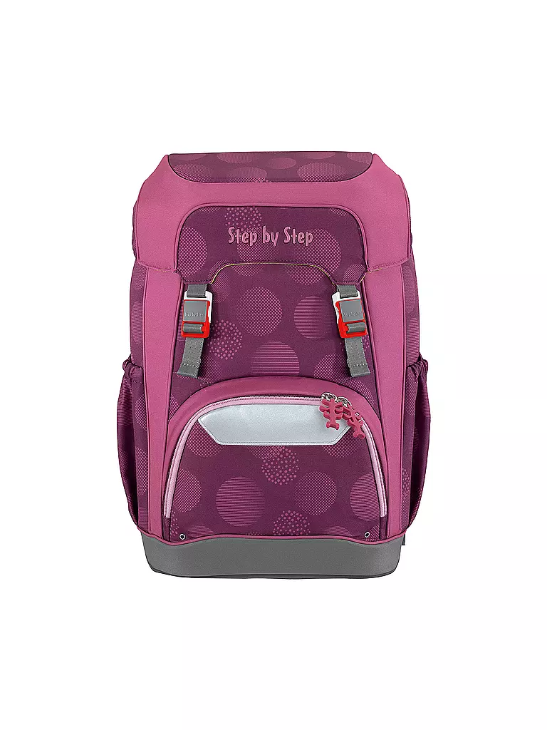 STEP BY STEP Schultaschen Set 5tlg Giant Glamour Star beere