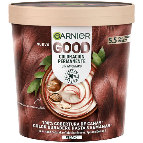 Garnier - Good Coloración Permanente 5.5 Castaño Cereza