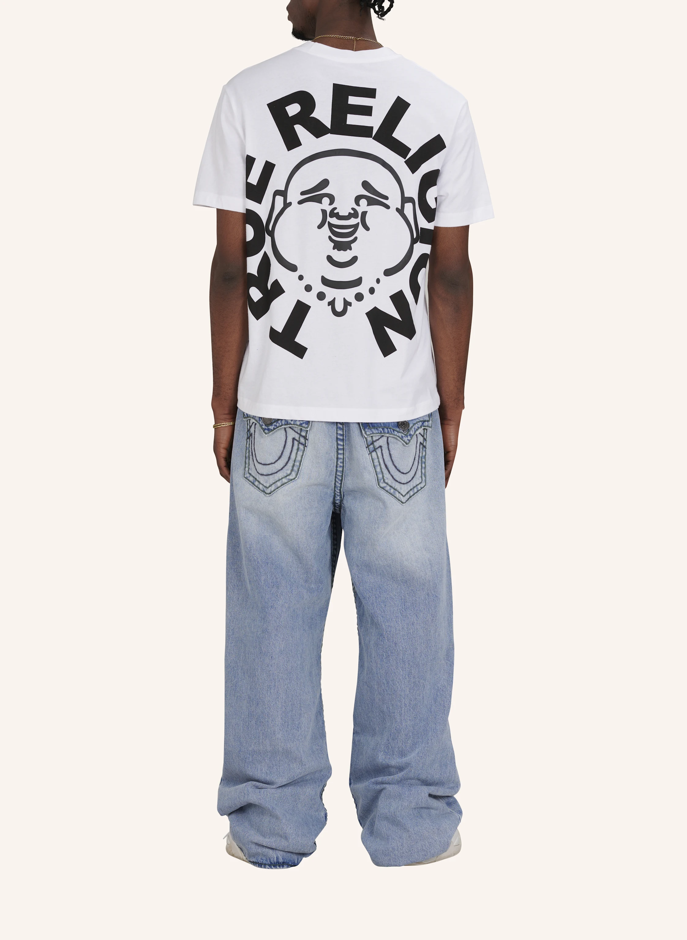 TRUE RELIGION T-Shirt BUDDHA FACE