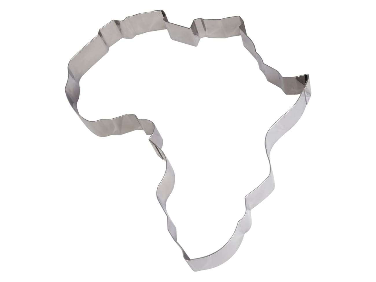Cadre inox forme Afrique - 35 x 32,5 cm - Gobel