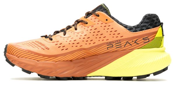 Chaussures de Trail Merrell Agility Peak 5 Orange/Jaune