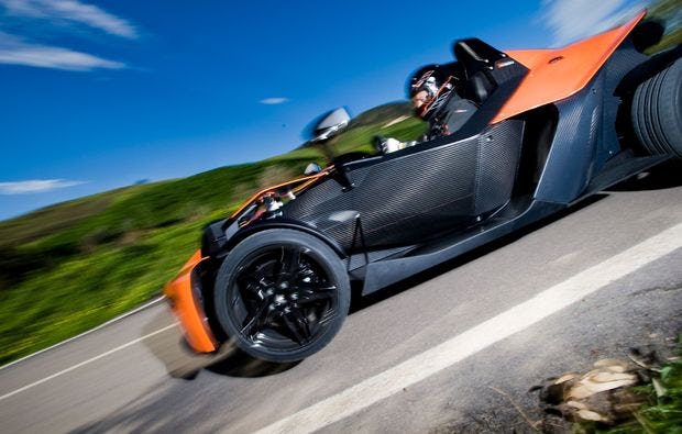 KTM X-BOW fahren in Linz als Geschenkidee
