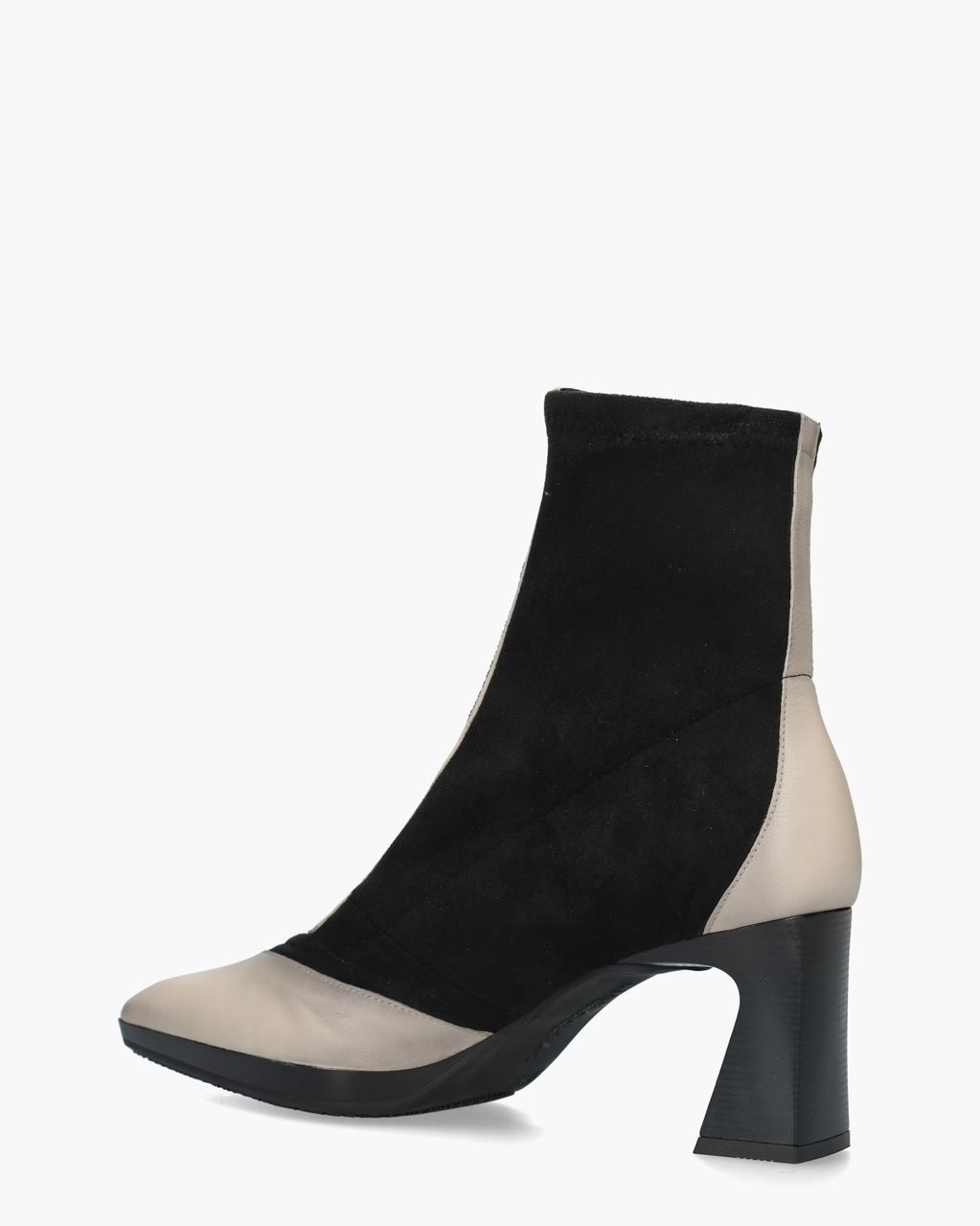 Hispanitas HI254186 Zwart/Wit Dames Enkelboots