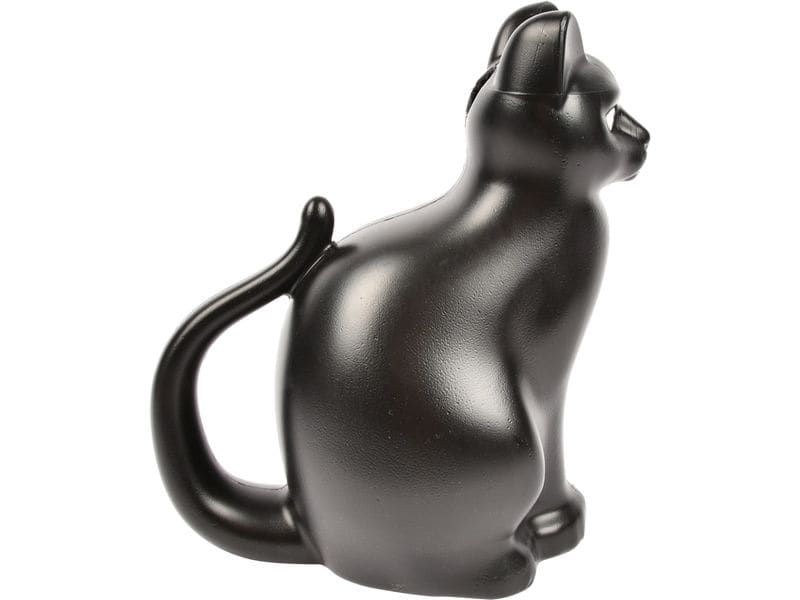 Esschert Design Giesskanne Katze Schwarz Giesseimer