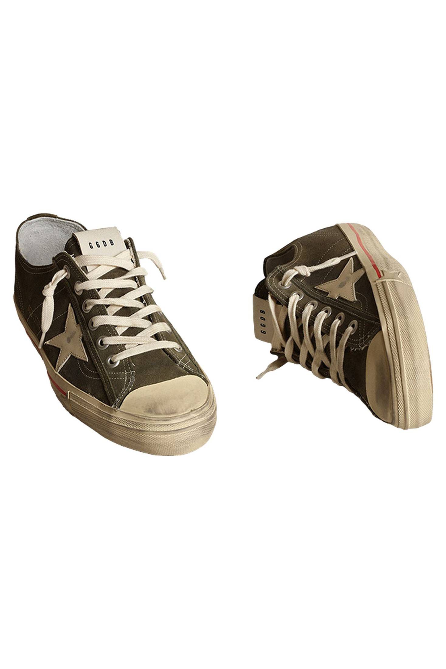Golden Goose| Herren Sneaker V-STAR 2 SUEDE UPPER LEATHER STAR FOXING LINE