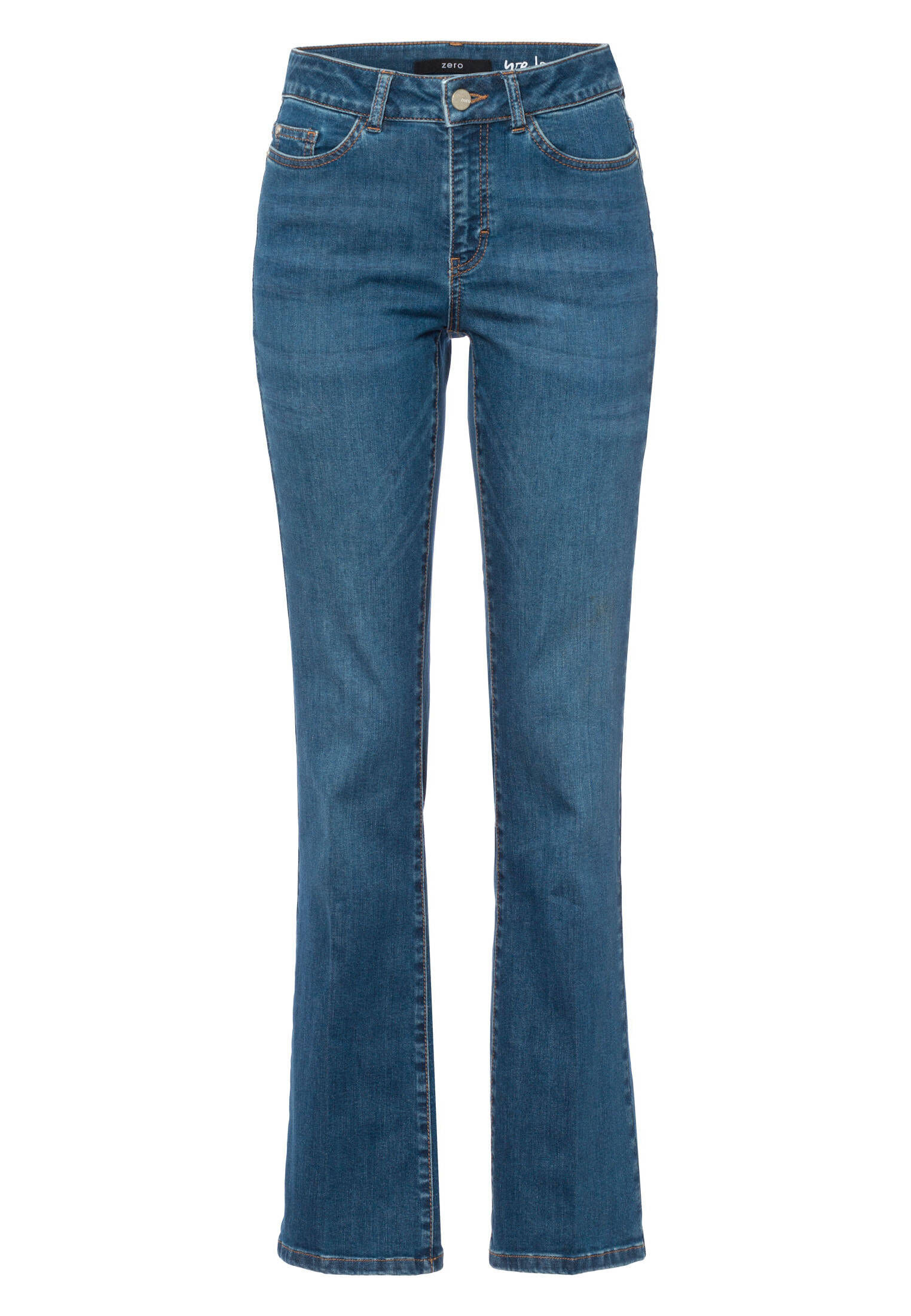 zero| Damen Jeans flared Fit Style Florance 32 Inch