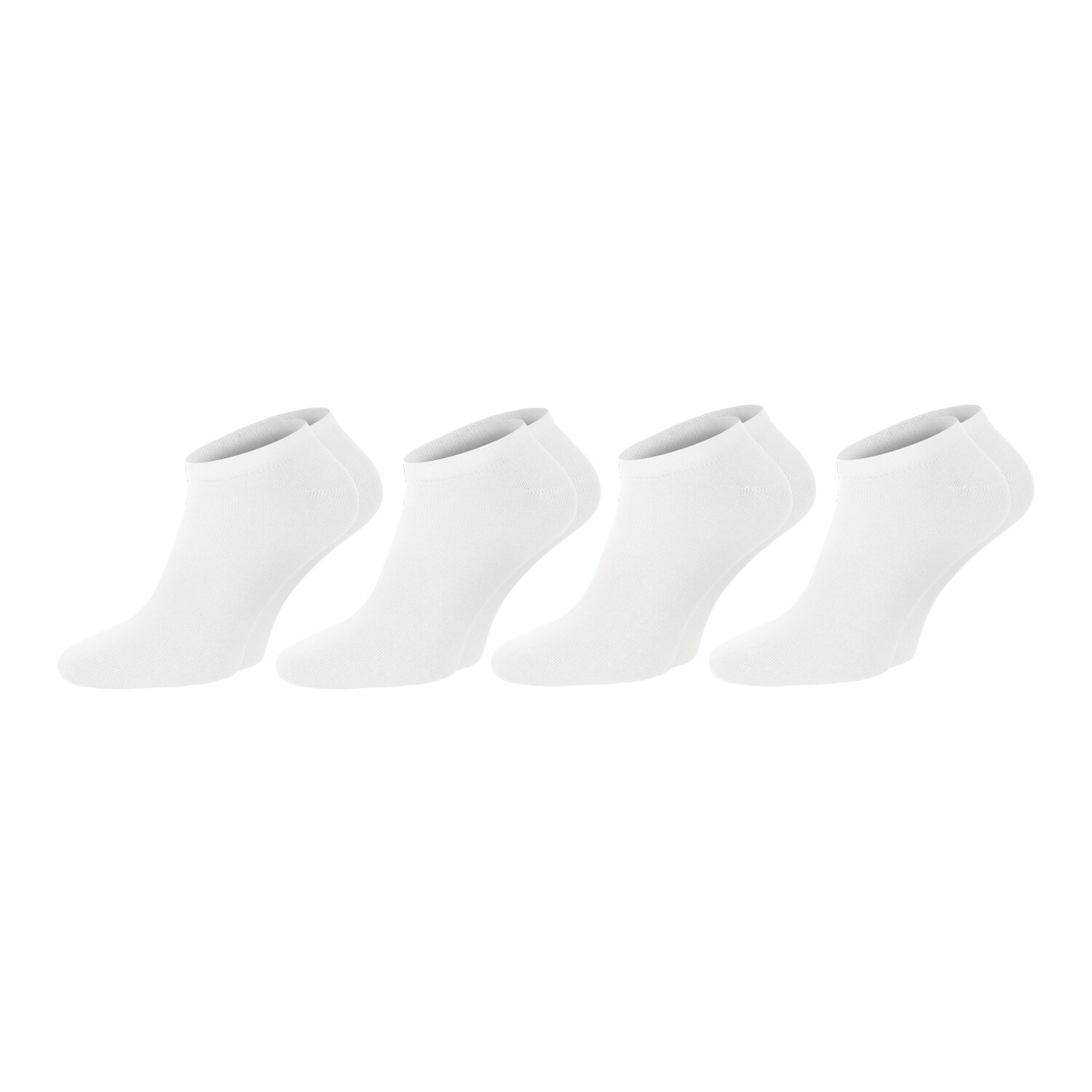 Chili Lifestyle SNEAKER Socken weiß 4 Paar Baumwolle